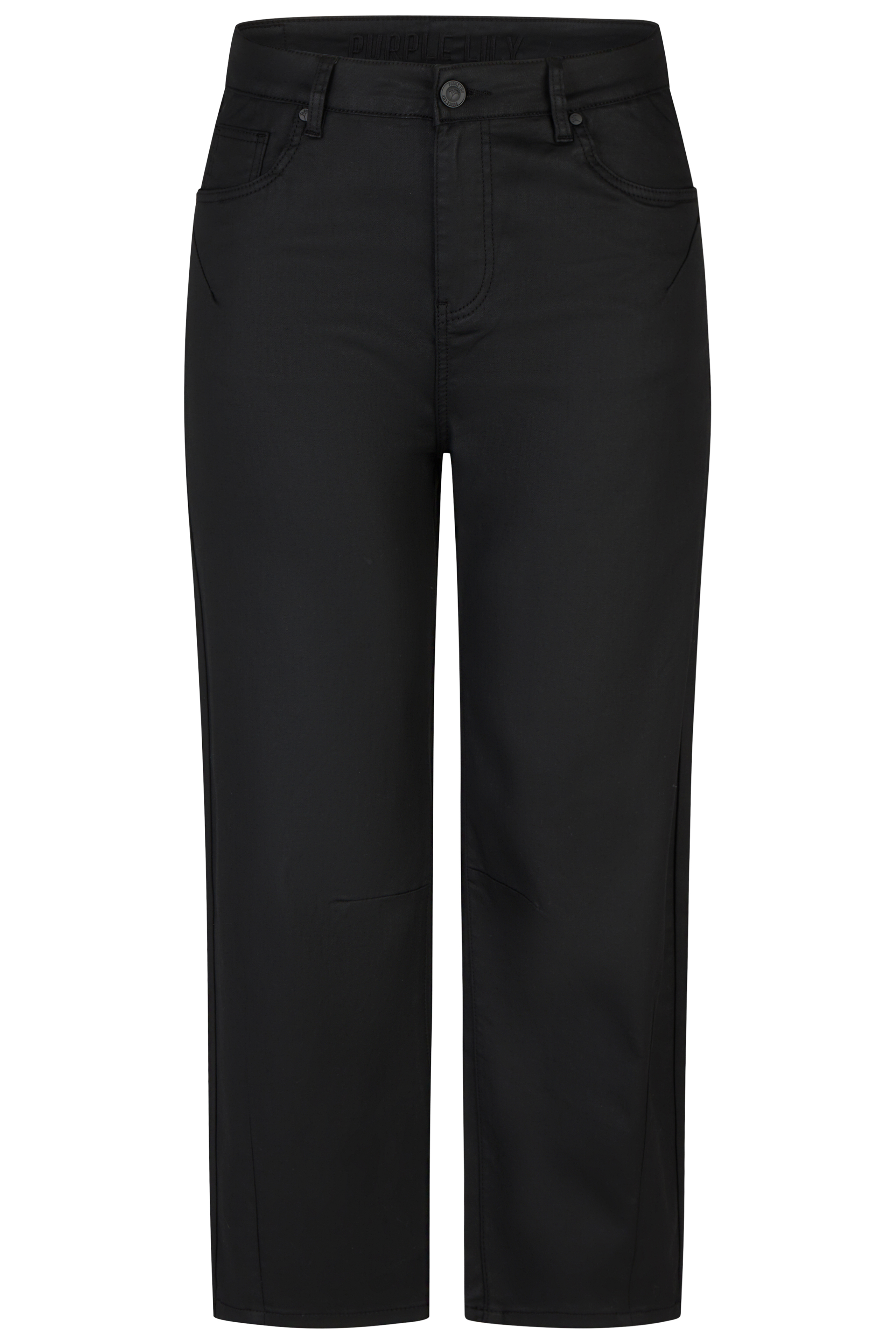 57Lotus, Barrel-Fit-Hose, 5-Pocket-Style, mit Soft-Beschichtung