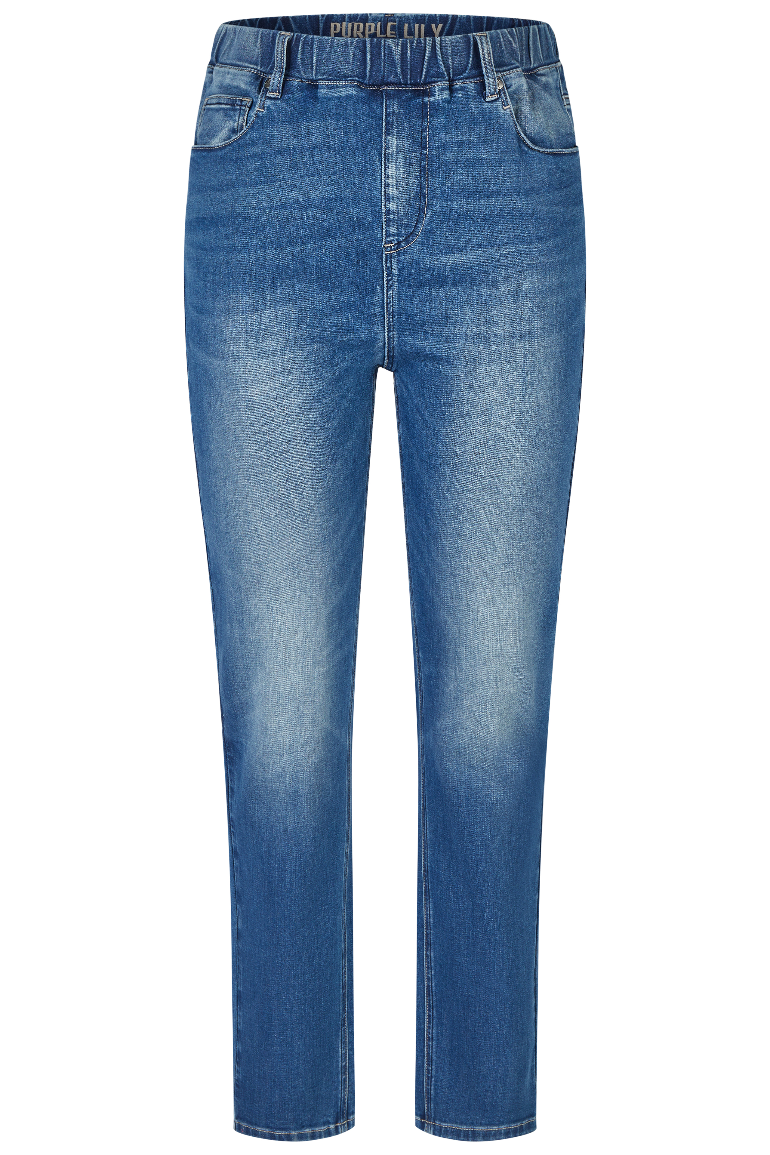 57Abrielle, Slim-Fit-Jeans, 5-Pocket-Style, mit Comfort-Bund