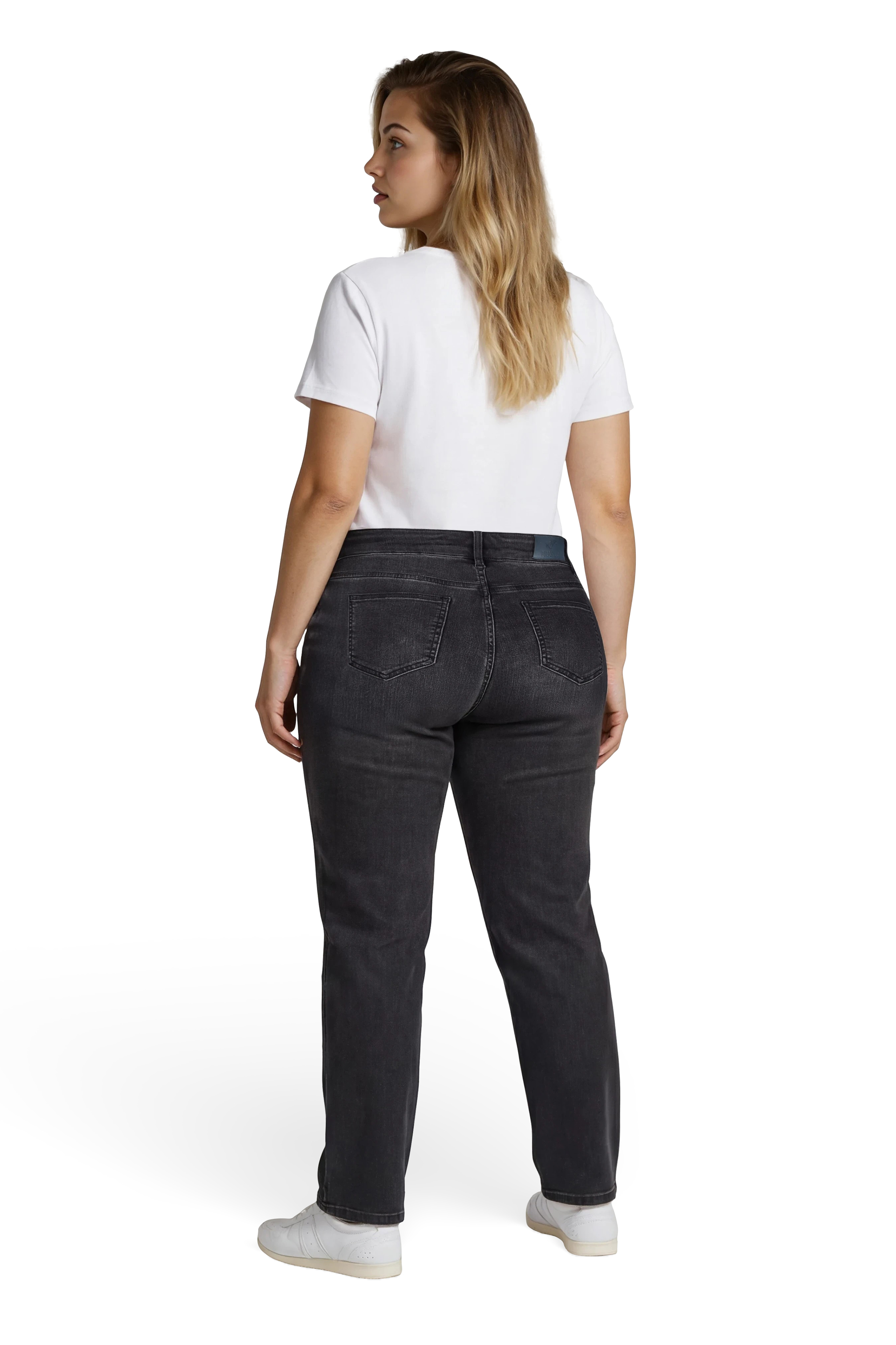 57Cosmo, O-Shape-Jeans, 5-Pocket-Style, verkürzte Form