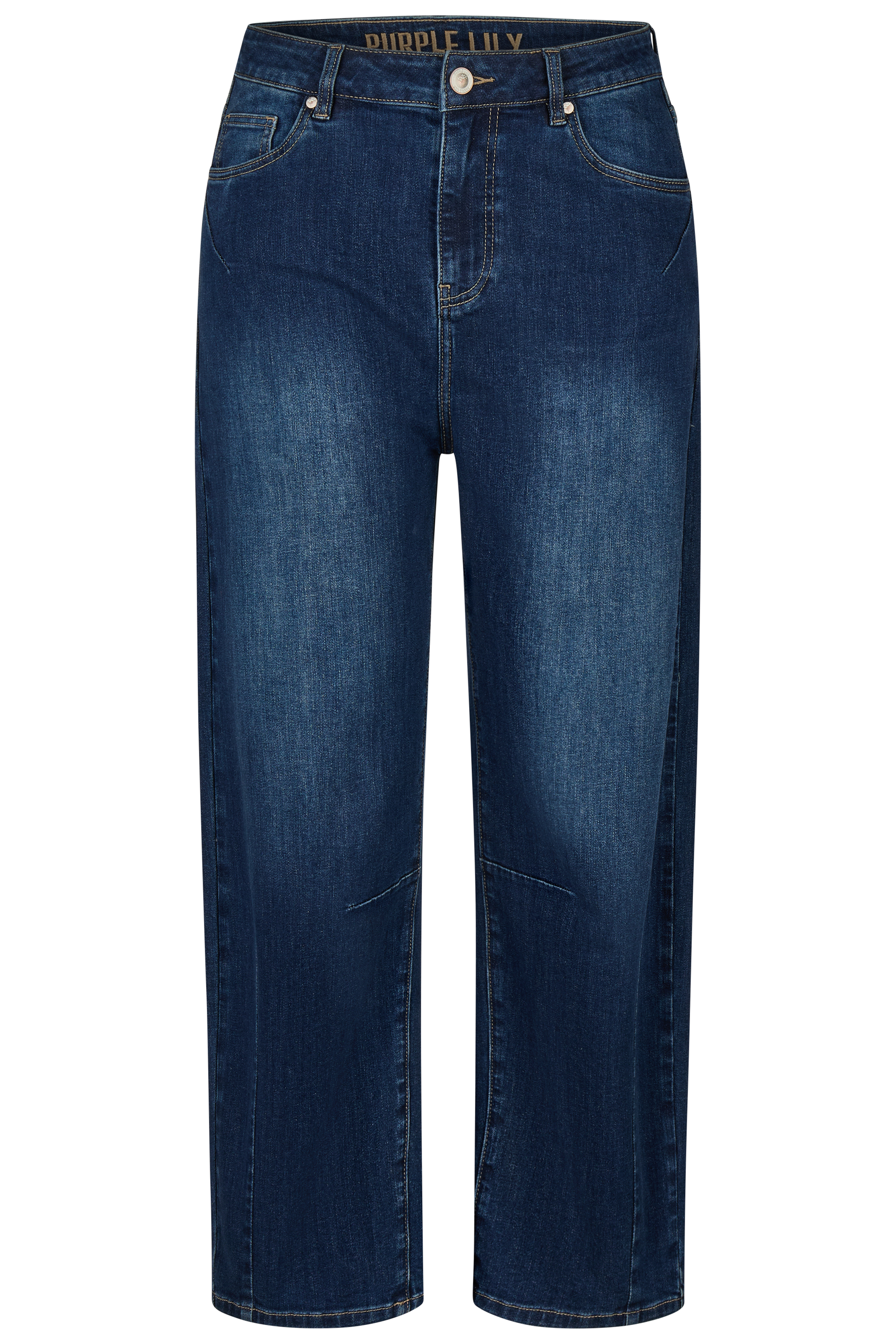 57Lotus, Barrel-Fit-Jeans, 5-Pocket-Style, für eine geschwungene, coole Silhouette